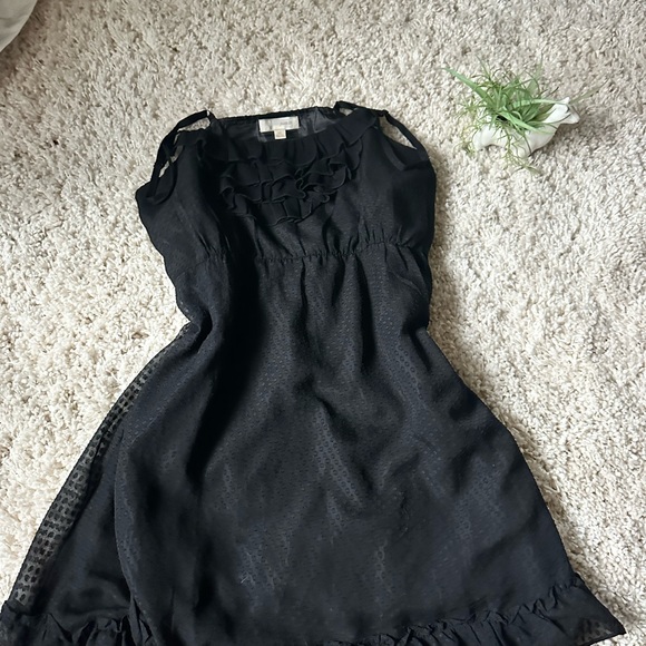 Faith 21 spaghetti strap flowy, cute little black dress for cocktail par… - Picture 5 of 8